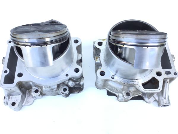 Aprilia RSV 1000 Tuono Factory Motor Zylinder Kolben vorne hinten